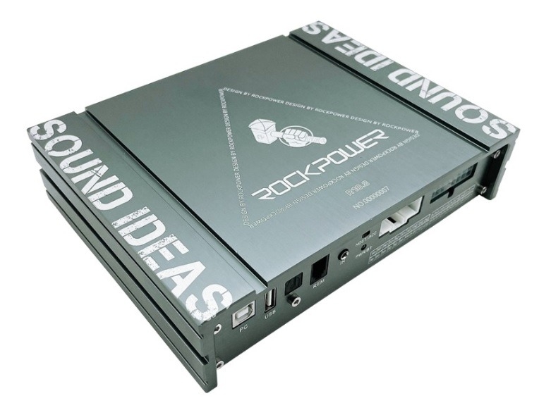 DSP R10.8 Rockpower - 10 kênh tín hiệu low level RCA - 8 kênh amply