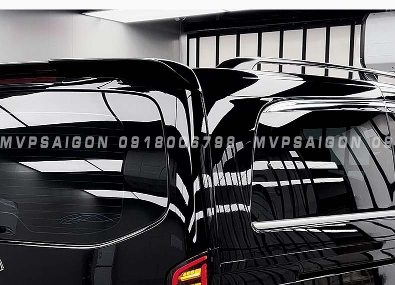 Đuôi gió cánh lướt gió mới nhất cho Benz V250