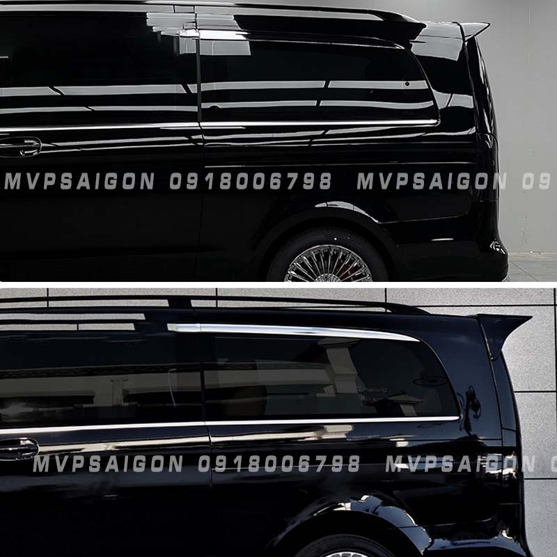 Đuôi gió cánh lướt gió mới nhất cho Benz V250