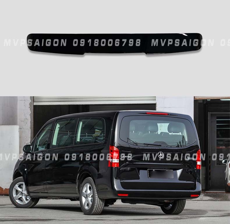 Đuôi gió cánh lướt gió mới nhất cho Benz V250