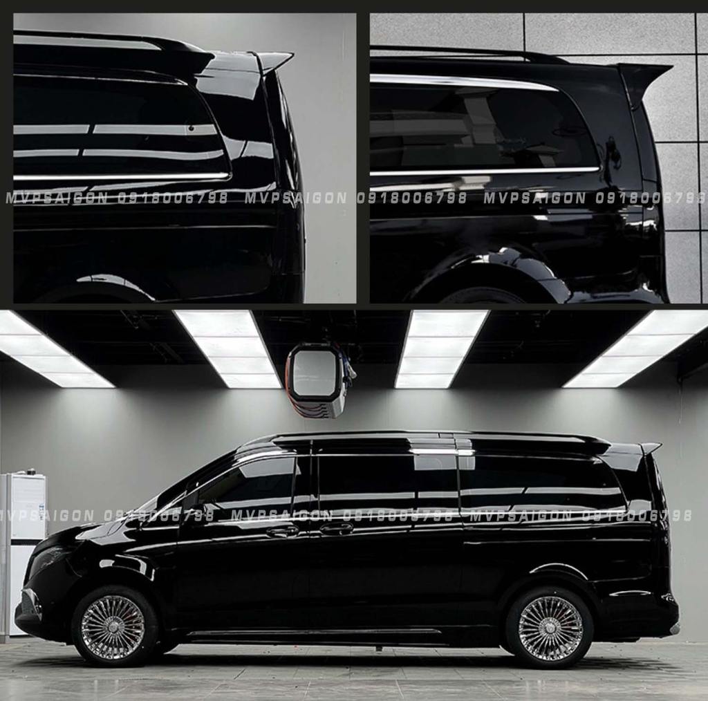 Đuôi gió cánh lướt gió mới nhất cho Benz V250