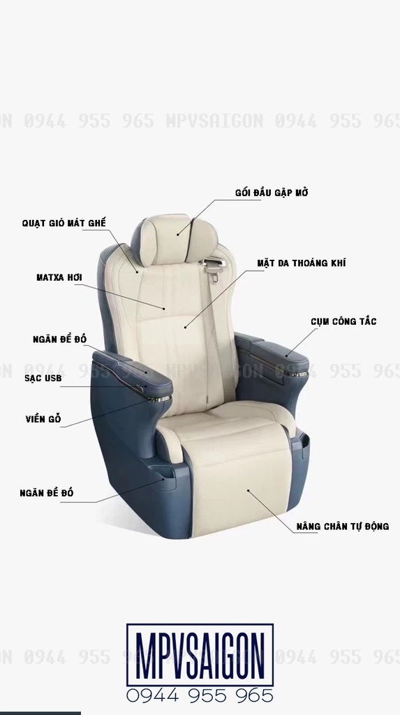 Ghế Alphard nhập