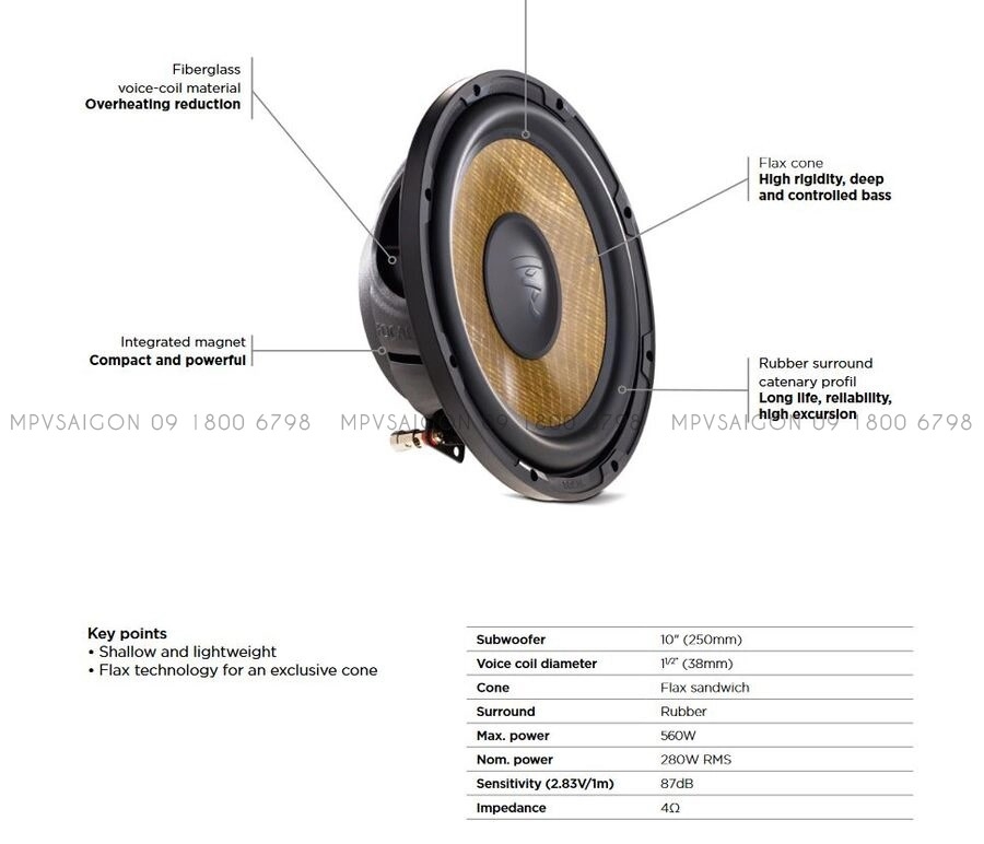 EVEREST NÂNG CẤP LOA SUB HƠI FOCAL FLAX EVO P25 PSE: Giải pháp ngon bổ rẻ cho hệ thống âm thanh zin