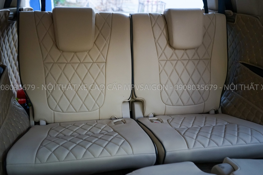 Bọc da ghế Mitsubishi Xpander sử dụng da Nappa cao cấp tại MPVSAIGON