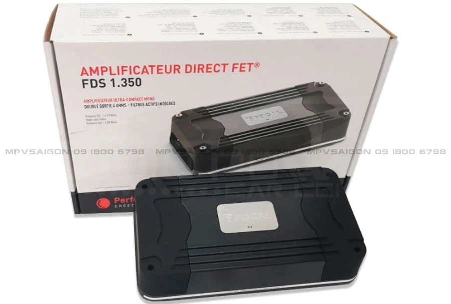 Focal FDS 1.350 - amply mono 1 kênh kéo sub hơi