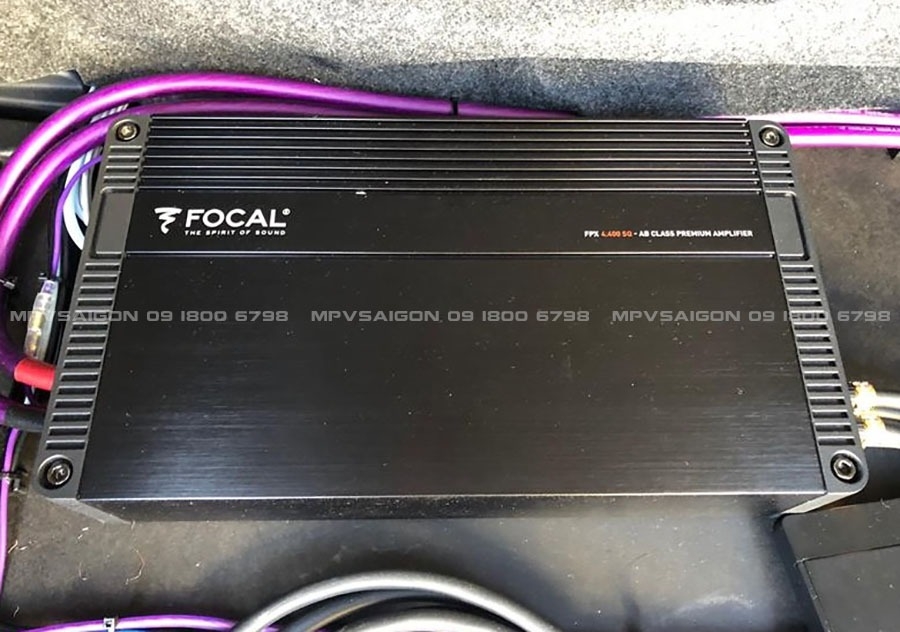 Focal FPX 4.400SQ: amply đa kênh cao cấp