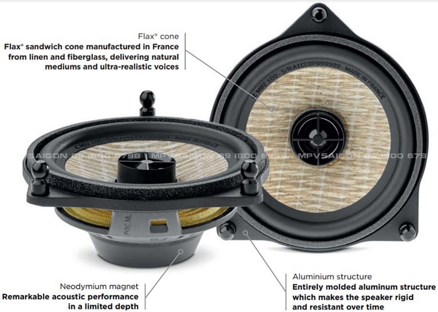 FOCAL IC MBZ 100 - Loa Pháp chuyên dụng cho Mercedes Benz