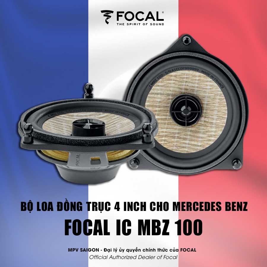 FOCAL IC MBZ 100 - Loa Pháp chuyên dụng cho Mercedes Benz