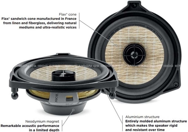 FOCAL ICR MBZ 100 lắp xe Mercedes