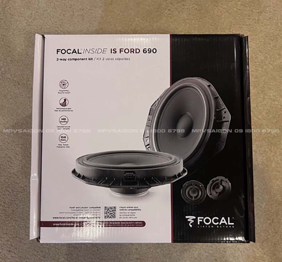 Focal IS FORD 690 lắp xe Ranger - Everest