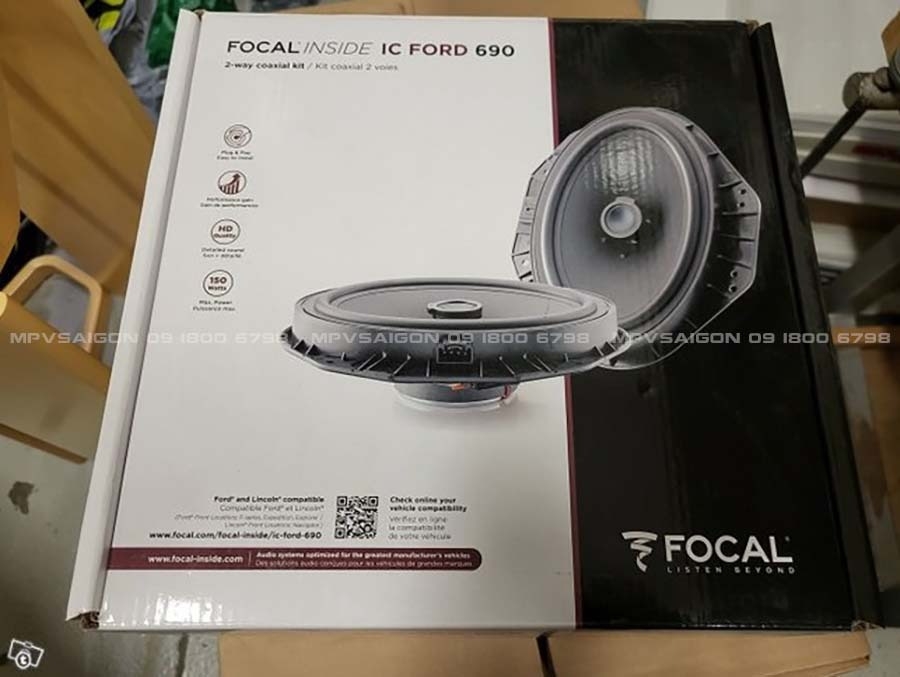 Focal IS FORD 690 lắp xe Ranger - Everest