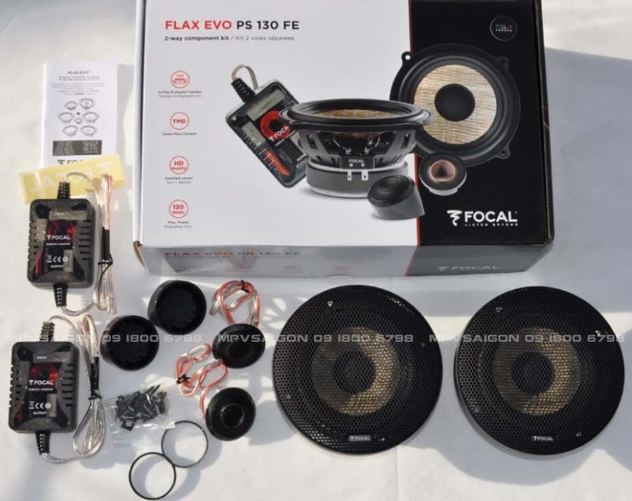 FOCAL PS 130 FE - loa 2 đường tiếng nhỏ gọn màng Flax Evo đặc trưng