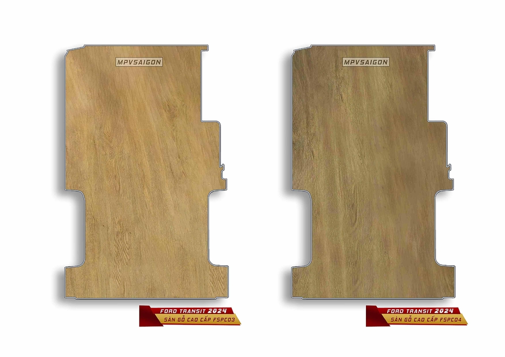 BẢNG MẪU SÀN XE FORD TRANSIT 2025 TẠI MPVSAIGON