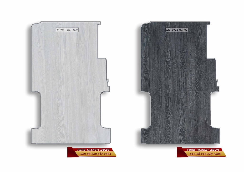 BẢNG MẪU SÀN XE FORD TRANSIT 2025 TẠI MPVSAIGON