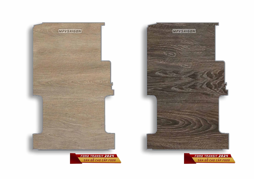 BẢNG MẪU SÀN XE FORD TRANSIT 2025 TẠI MPVSAIGON