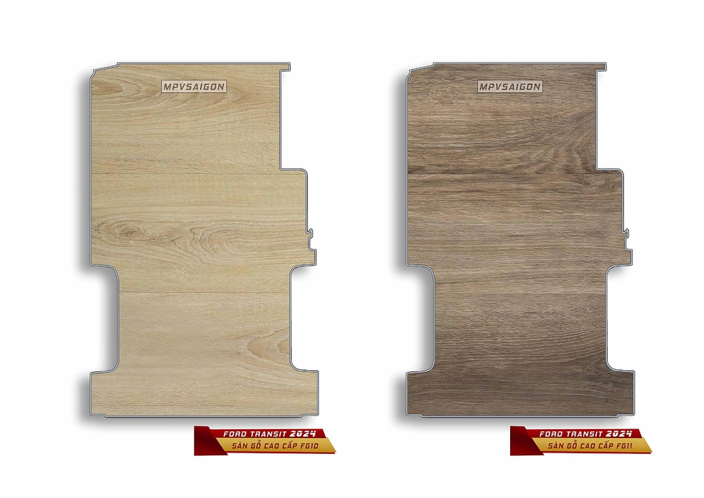 BẢNG MẪU SÀN XE FORD TRANSIT 2025 TẠI MPVSAIGON