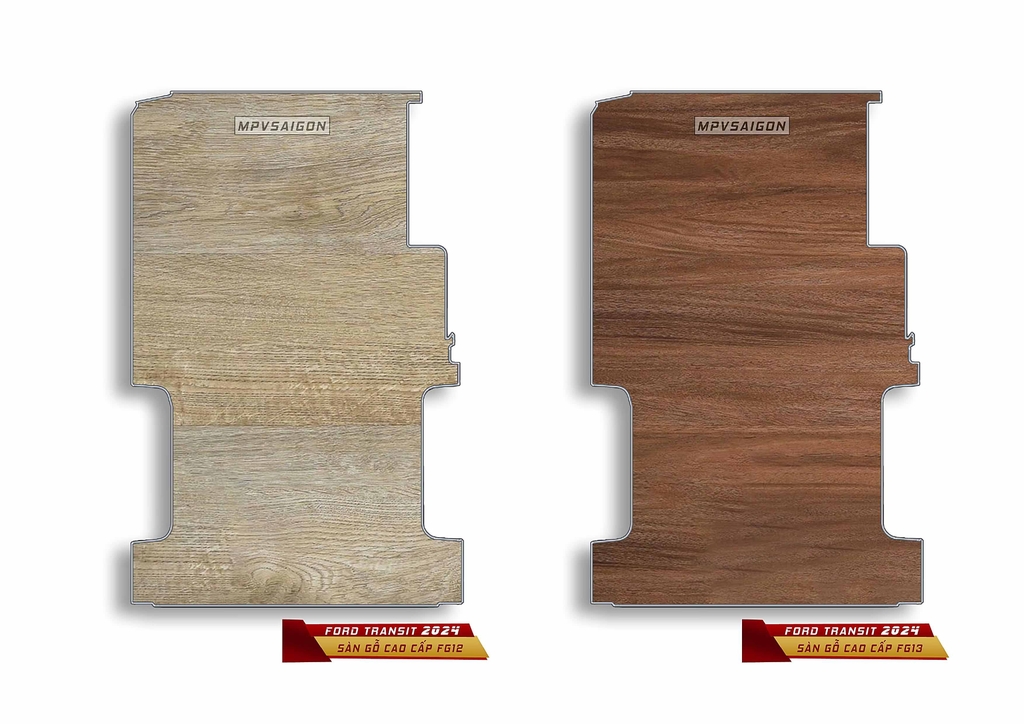 BẢNG MẪU SÀN XE FORD TRANSIT 2025 TẠI MPVSAIGON