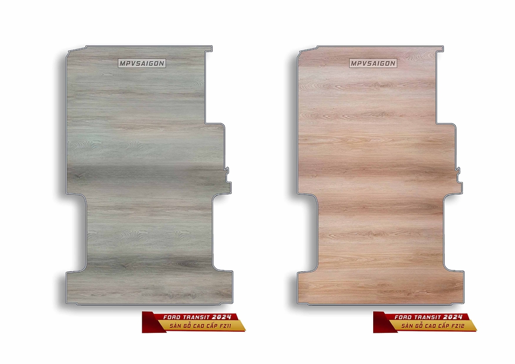 BẢNG MẪU SÀN XE FORD TRANSIT 2025 TẠI MPVSAIGON