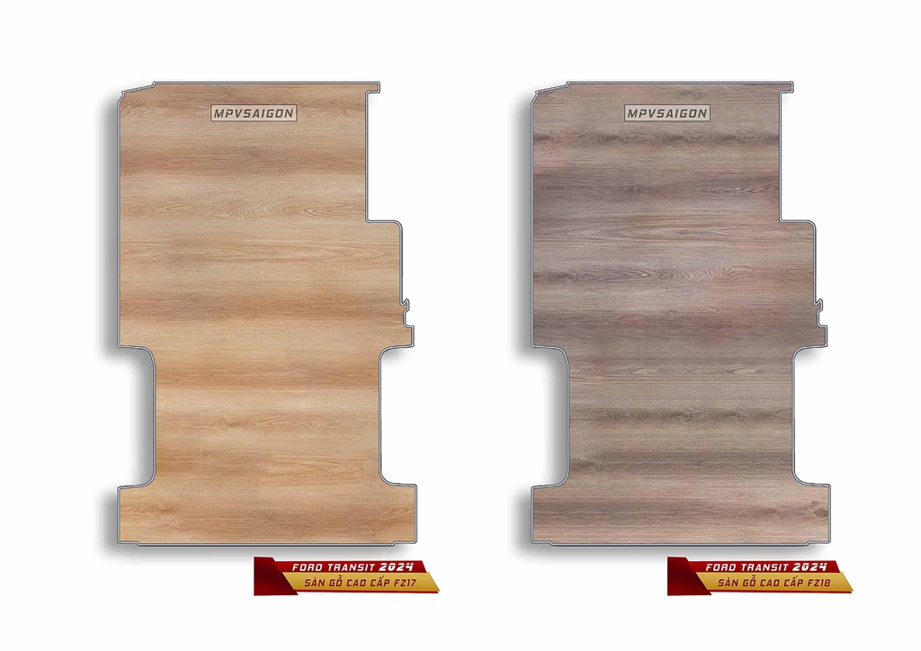 BẢNG MẪU SÀN XE FORD TRANSIT 2025 TẠI MPVSAIGON