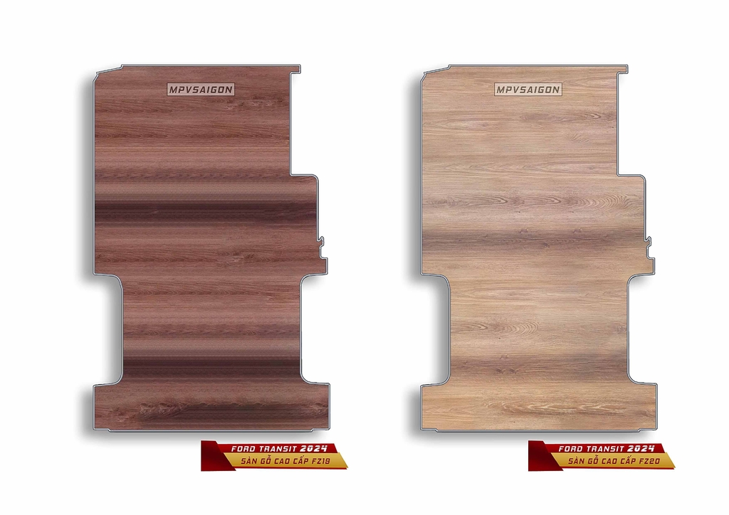 BẢNG MẪU SÀN XE FORD TRANSIT 2025 TẠI MPVSAIGON
