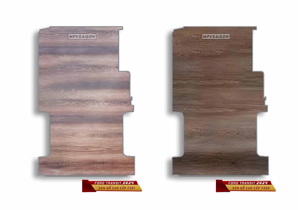 BẢNG MẪU SÀN XE FORD TRANSIT 2025 TẠI MPVSAIGON