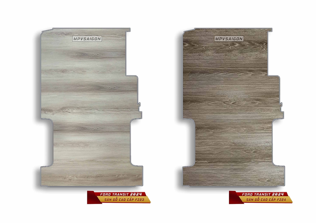 BẢNG MẪU SÀN XE FORD TRANSIT 2025 TẠI MPVSAIGON