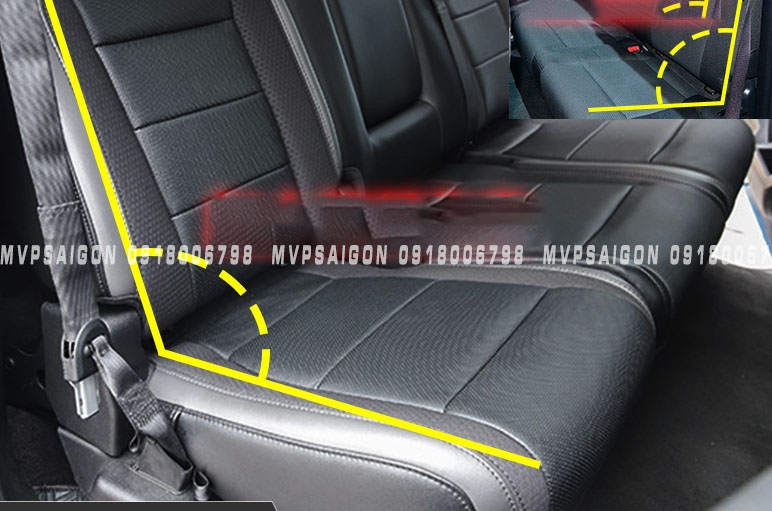 Ford F150 nâng cấp ghế sau ngả lưng sâu hơn nguyên bản