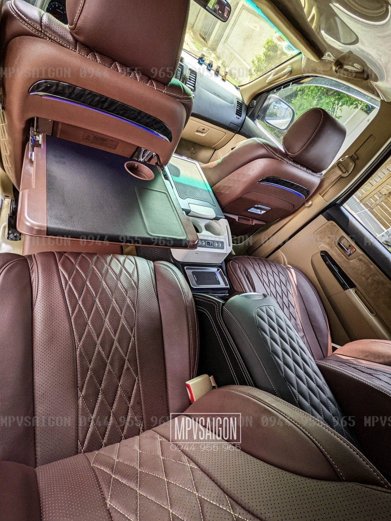 Toyota Fortuner nâng cấp ghế VIP Limousine chỉnh điện matxa cao cấp