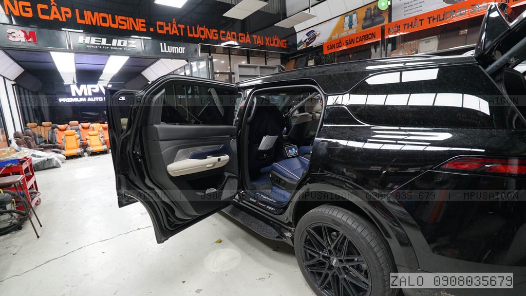 Độ nâng chân tự động Vinfast VF9