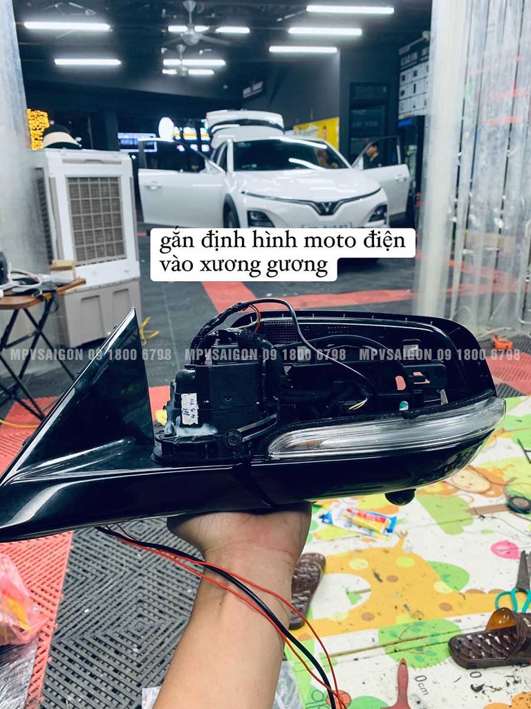 Nâng cấp gập gương điện tự động VF3