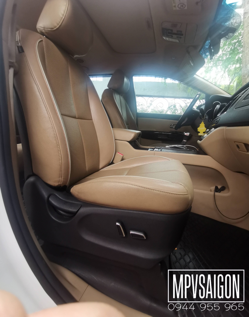 Nâng cấp - Độ ghế chỉnh điện 8 hướng ghế tài phụ