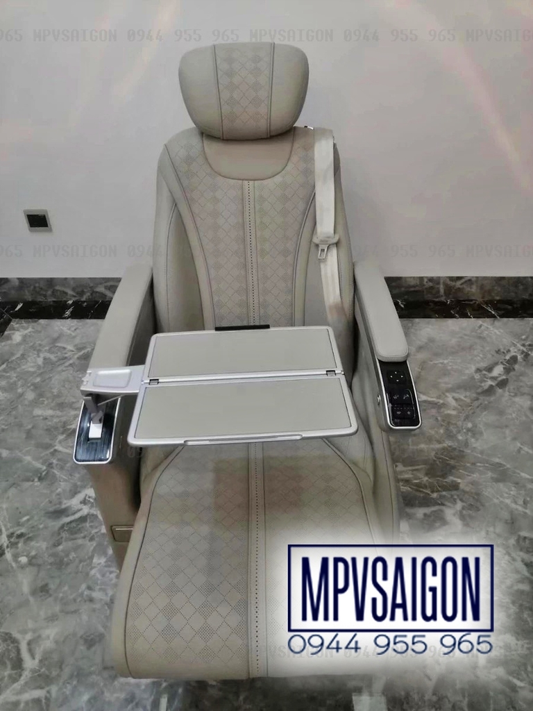 Ghế Limousine Có bàn Ăn - Bàn làm Việc