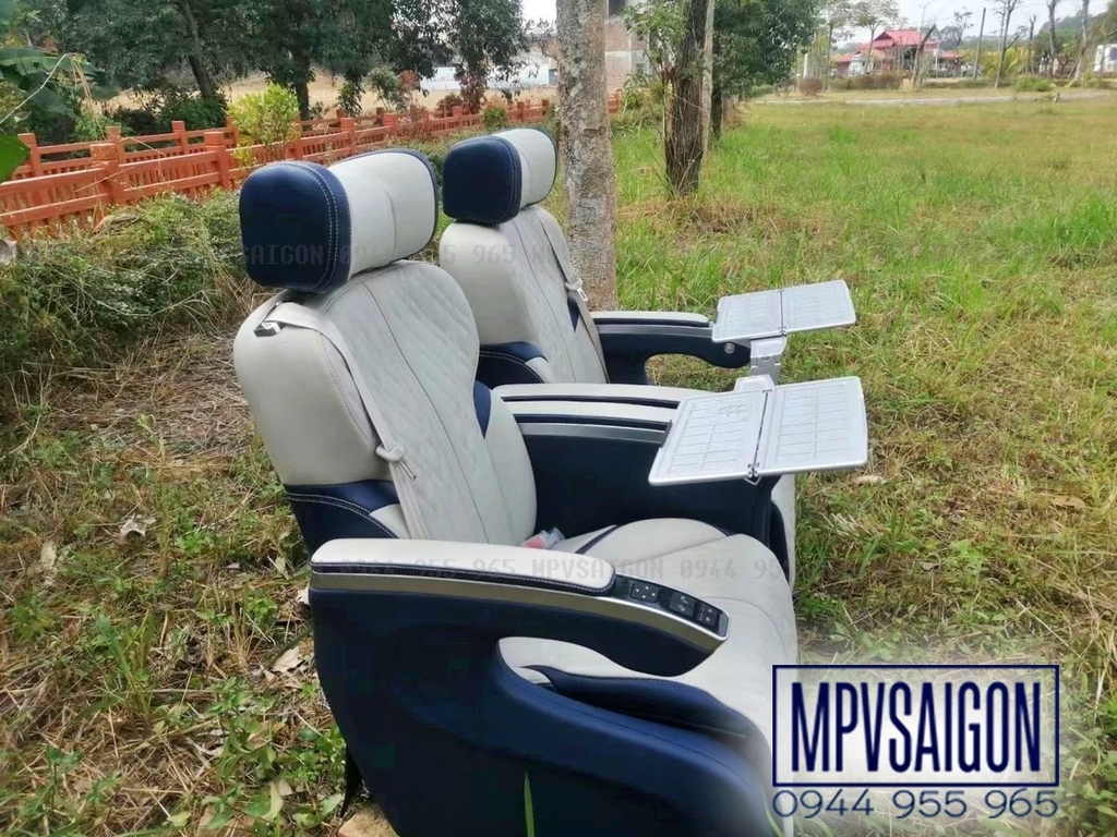 Ghế Limousine Có bàn Ăn - Bàn làm Việc