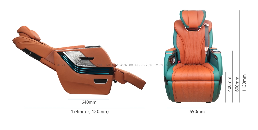 Ghế limousine Forever nhập khẩu