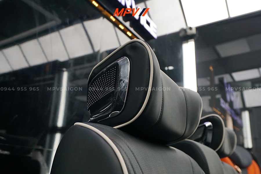 GHẾ LIMOUSINE SOFA BZ TRẮNG ĐEN TẠI MPVSAIGON