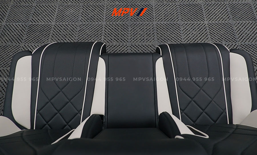 GHẾ LIMOUSINE SOFA BZ TRẮNG ĐEN TẠI MPVSAIGON