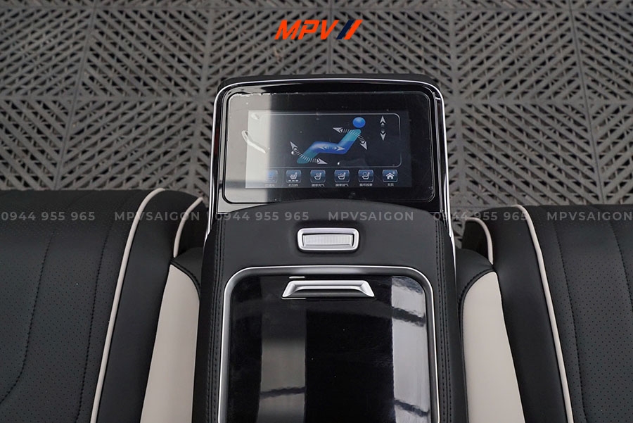 GHẾ LIMOUSINE SOFA BZ TRẮNG ĐEN TẠI MPVSAIGON