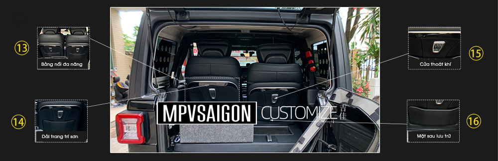 Ghế Limousine thương gia SUV Jeep: xưởng đầu tiên độ Jeep Limousine