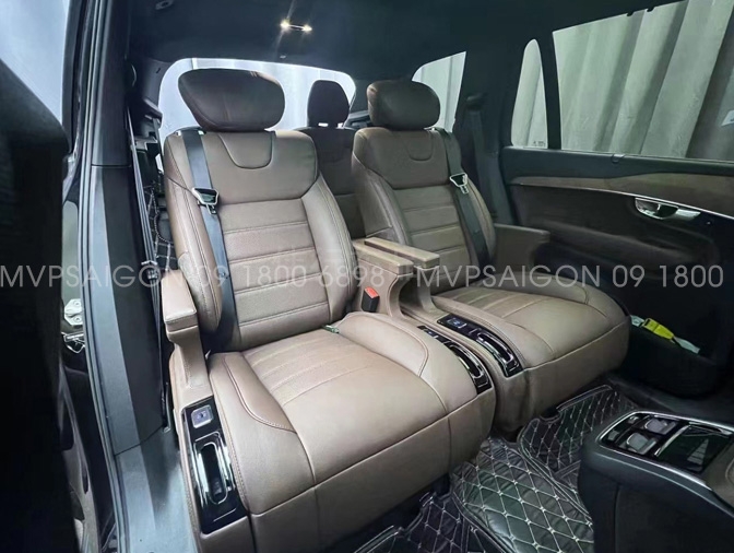 Ghế Limousine SUV Volvo XC90: kinh nghiệm độ Volvo xịn nhất