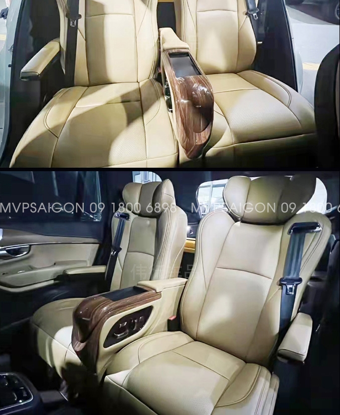 Ghế Limousine SUV Volvo XC90: kinh nghiệm độ Volvo xịn nhất