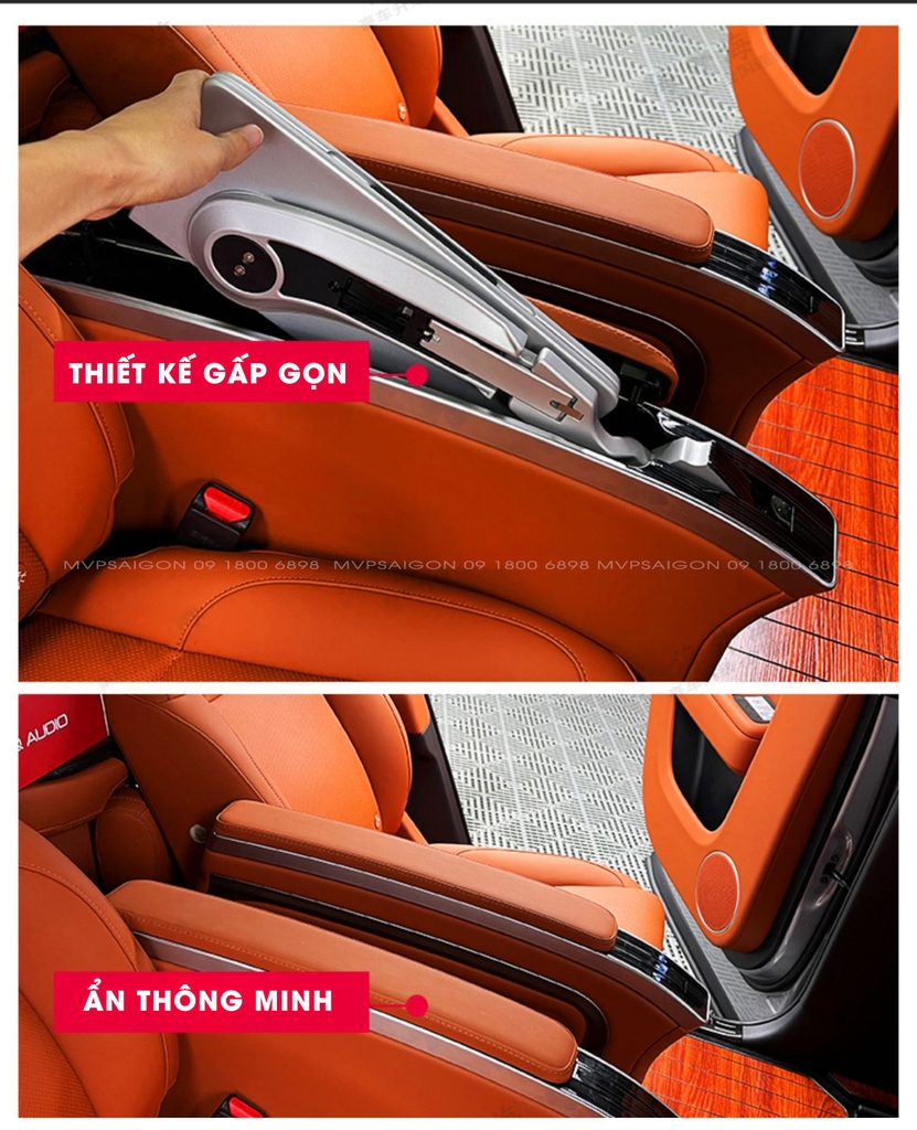 Ghế Limousine thương gia có bàn xếp gọn trong tay ghế