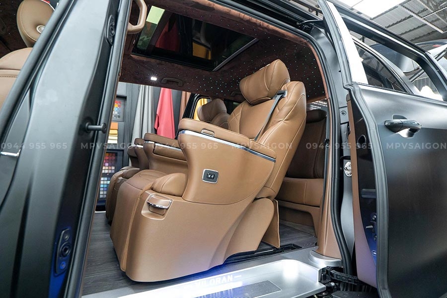 Ghế Limousine Volkswagen Viloran: kinh nghiệm và phương án độ từ chuyên gia