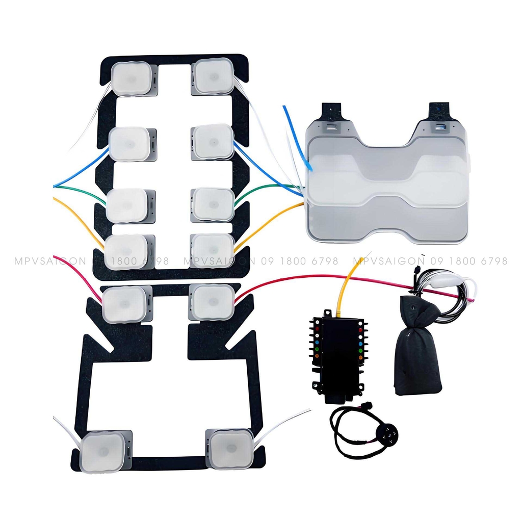 Massage hơi bằng khí nén xe ô tô xe limousine xe khách