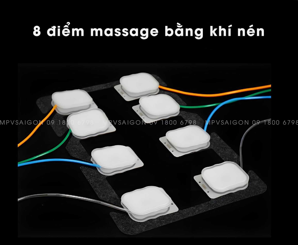 Massage hơi bằng khí nén xe ô tô xe limousine xe khách