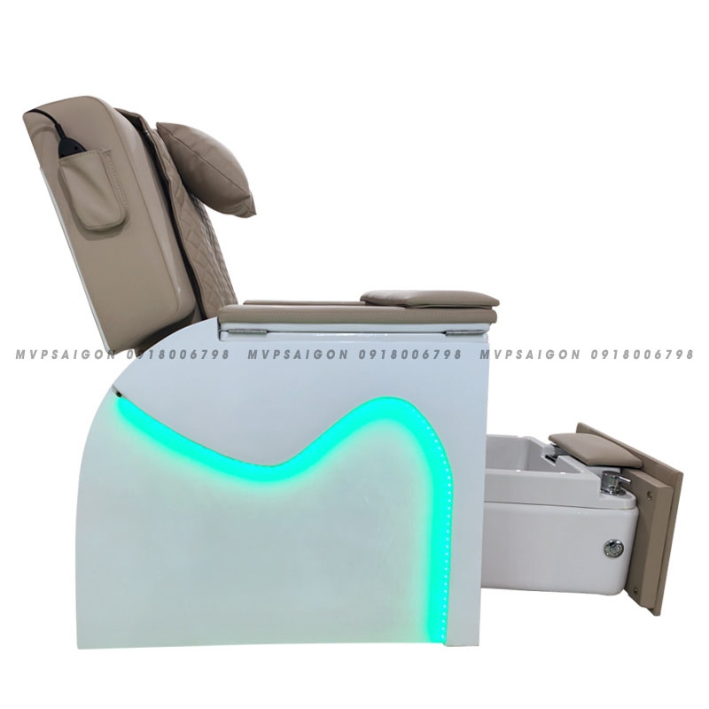 Ghế nails cao cấp tích hợp massage kiểu dáng sofa