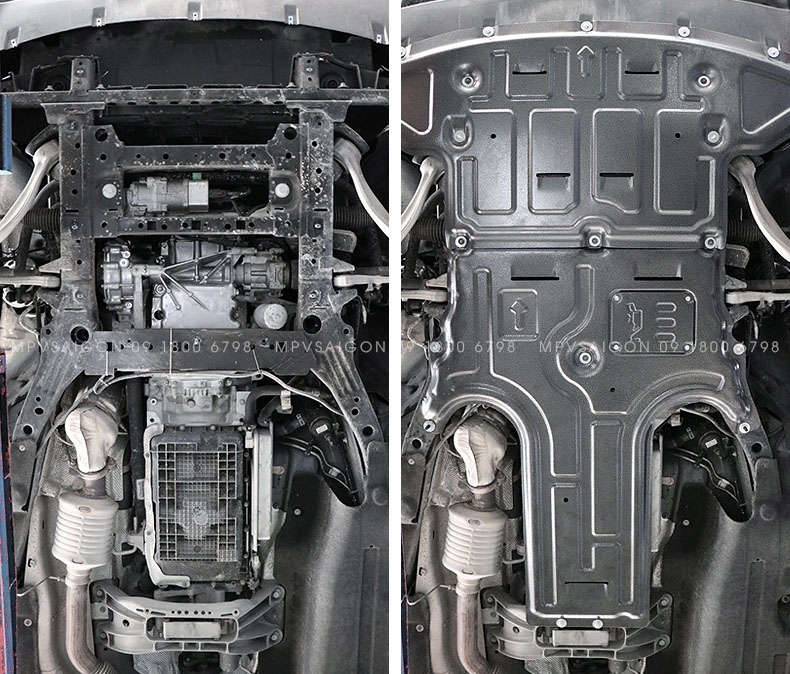 Giáp gầm bảo vệ động cơ Ford Explorer