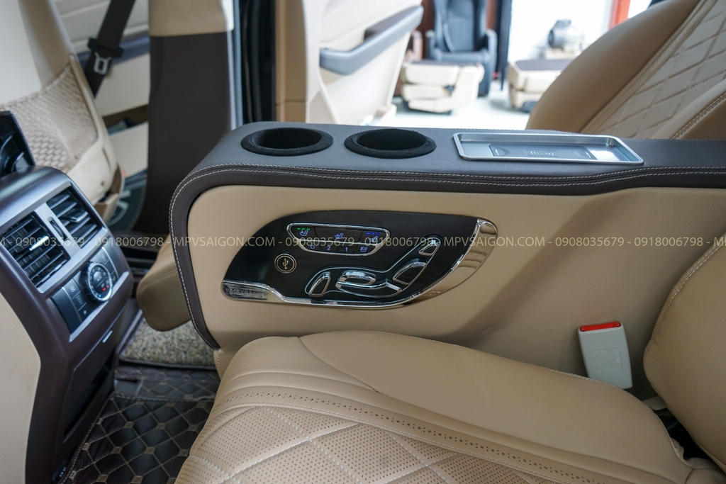 GLS400 Nâng cấp ghế Limousine - Trung tâm độ nội thất xe cao cấp MPVSAIGON