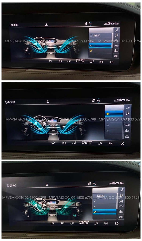 Hệ thống khuếch tán nước hoa xe Mercedes Benz