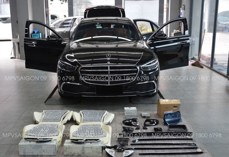 Quạt thông gió mát ghế - sưởi nhiệt ghế xe Mercedes Benz C-class E-class GLC GLB