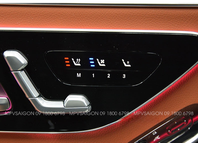 Quạt thông gió mát ghế - sưởi nhiệt ghế xe Mercedes Benz C-class E-class GLC GLB